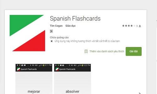 Spanish Flashcards